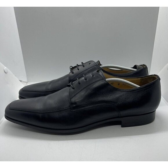 Santoni Men\'s Size 13D Black Classic Oxford Made in Italy Loafers Shoes 11927 main image 10